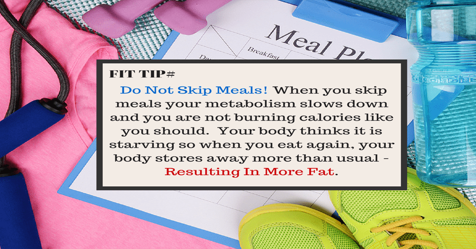 Fit Tip - Do Not Skip Meals Jackson MS